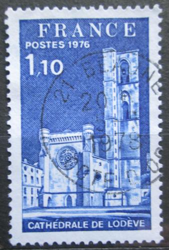 Poštová známka Francúzsko 1976 Katedrála Lodève Mi# 1999