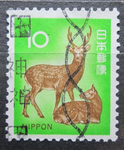 Poštová známka Japonsko 1972 Jelen sika Mi# 1135
