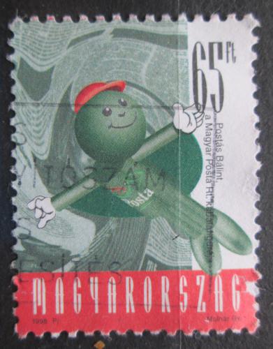 Poštová známka Maïarsko 1998 Poš�ák Bálint Postás Mi# 4483