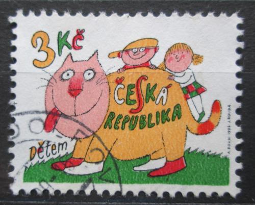 Poštová známka Èesko 1996 Mezinárodní den dìtí Mi# 117