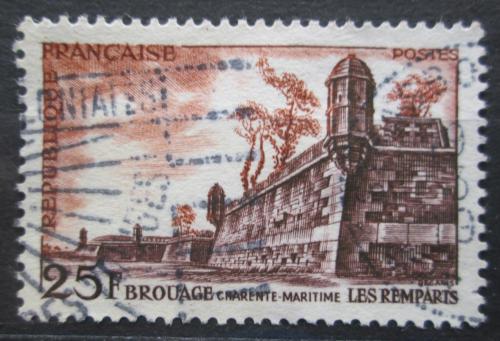 Poštová známka Francúzsko 1955 Pevnost Brouage Mi# 1070