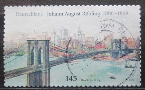 Poštová známka Nemecko 2006 Brooklynský most Mi# 2546 Kat 3.50€