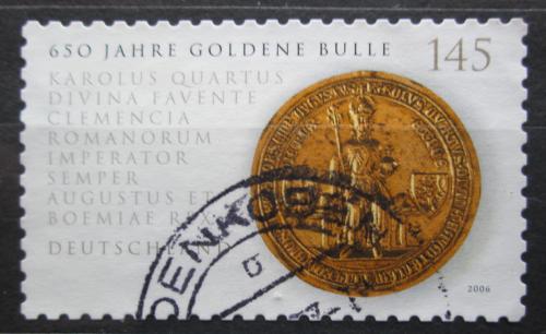 Poštová známka Nemecko 2006 Zlatá bula, 650. výroèie Mi# 2516