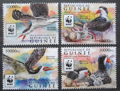 Poštové známky Guinea 2015 Zoboun africký, WWF Mi# 11528-31 Kat 12€