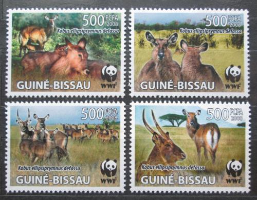Poštové známky Guinea-Bissau 2008 Voduška velká, WWF Mi# 3919-22 Kat 7.50€