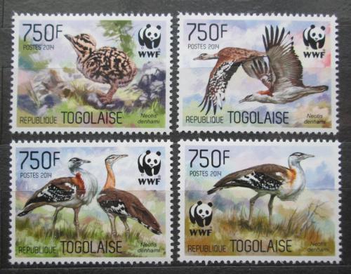 Poštové známky Togo 2014 Drop Denhamùv, WWF Mi# 5863-66 Kat 12€