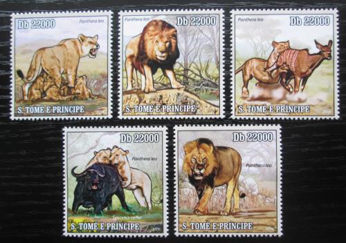 Poštové známky Svätý Tomáš 2010 Levy Mi# 4454-58 Kat 11€