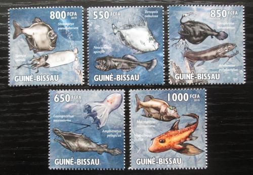 Poštové známky Guinea-Bissau 2010 Ryby Mi# 4629-33 Kat 15€