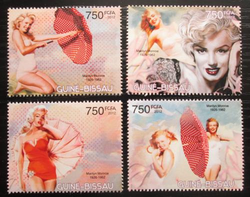 Poštové známky Guinea-Bissau 2012 Marilyn Monroe Mi# 6207-10 Kat 12€