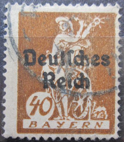 Poštová známka Nemecko 1920 Alegorie elektøiny Mi# 124