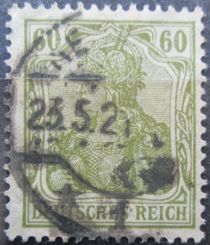 Poštová známka Nemecko 1920 Germania Mi# 147