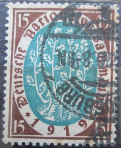 Poštová známka Nemecko 1919 Národní shromáždìní Mi# 108