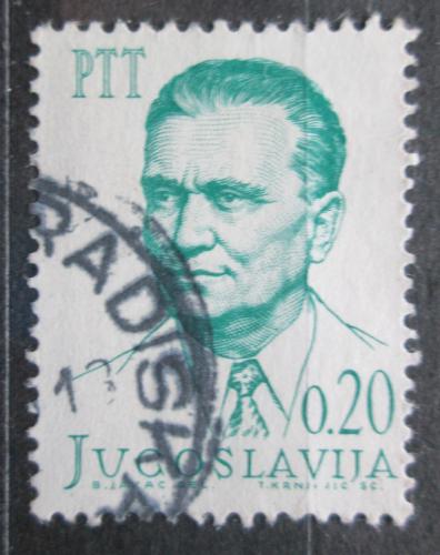 Poštová známka Juhoslávia 1966 Prezident Josip Broz Tito Mi# 1142