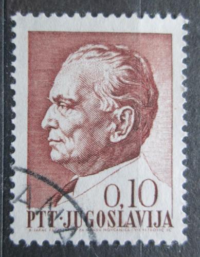 Poštová známka Juhoslávia 1967 Prezident Josip Broz Tito Mi# 1233 x