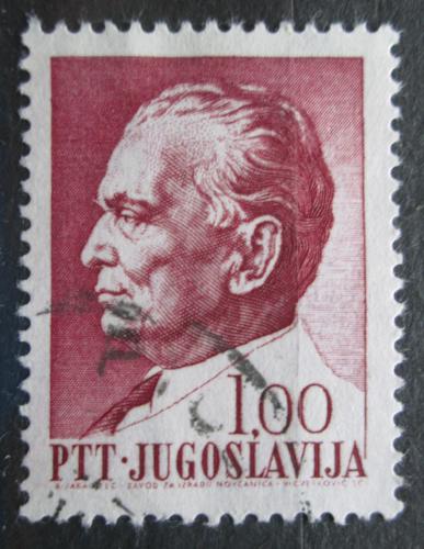Poštová známka Juhoslávia 1967 Prezident Josip Broz Tito Mi# 1242 x