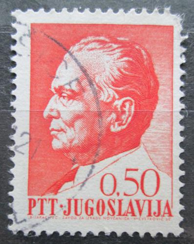 Poštová známka Juhoslávia 1968 Prezident Josip Broz Tito Mi# 1283