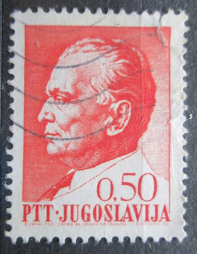 Poštová známka Juhoslávia 1968 Prezident Josip Broz Tito Mi# 1283