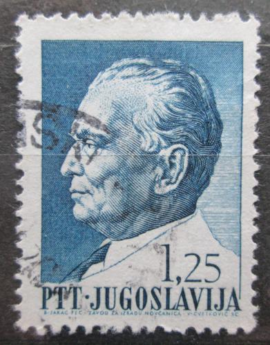 Poštová známka Juhoslávia 1968 Prezident Josip Broz Tito Mi# 1287