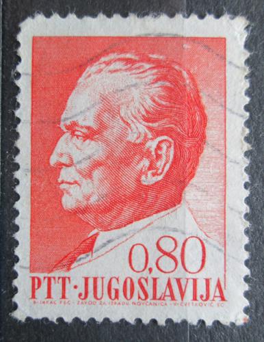 Poštová známka Juhoslávia 1972 Prezident Josip Broz Tito Mi# 1474