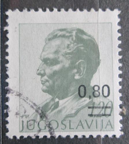 Poštová známka Juhoslávia 1974 Prezident Josip Broz Tito Mi# 1553