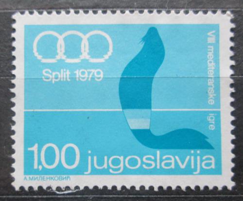Poštová známka Juhoslávia 1979 Støedomoøské hry ve Splitu, daòová Mi# 66