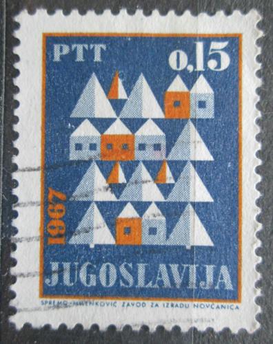 Poštová známka Juhoslávia 1966 Vianoce Mi# 1197