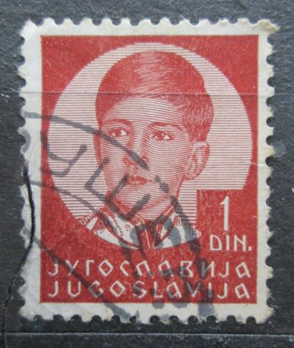 Poštová známka Juhoslávia 1935 Krá¾ Petr II. Mi# 303