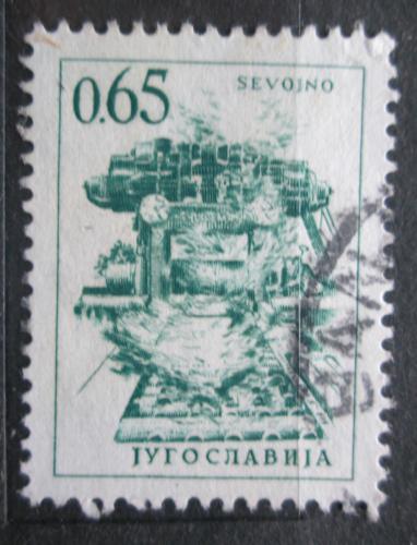 Poštová známka Juhoslávia 1966 Zpracování mìdi Mi# 1170