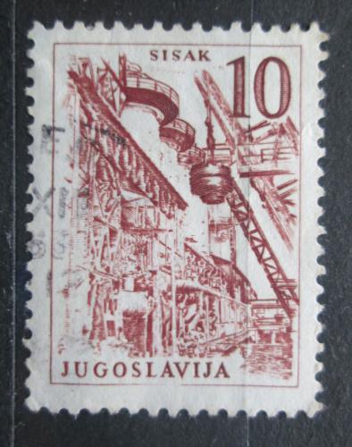 Poštová známka Juhoslávia 1961 Hu� Mi# 975