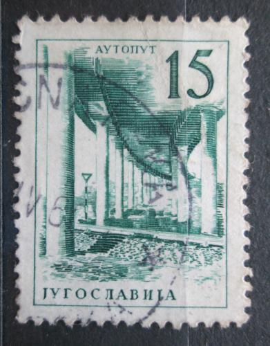 Poštová známka Juhoslávia 1959 Dálnice Mi# 893