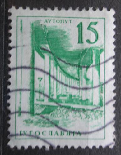 Poštová známka Juhoslávia 1961 Dálnice Mi# 976 