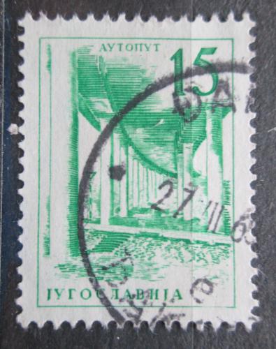 Poštová známka Juhoslávia 1961 Dálnice Mi# 976 