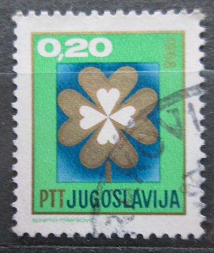 Potovn znmka Jugoslvie 1967 Nov rok Mi# 1254