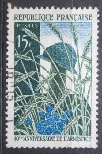 Poštová známka Francúzsko 1958 Pøímìøí z roku 1918, 40. výroèie Mi# 1216