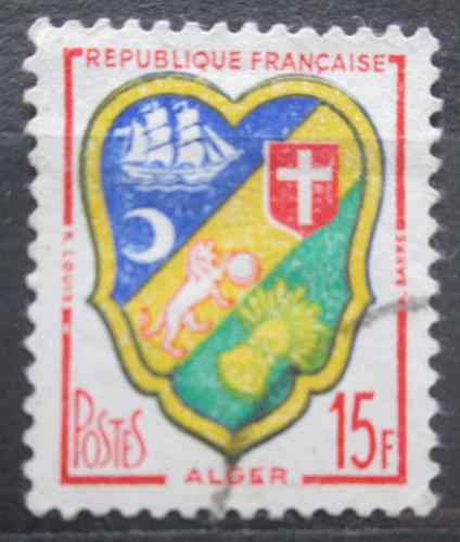 Poštová známka Francúzsko 1959 Znak Alžír Mi# 1239