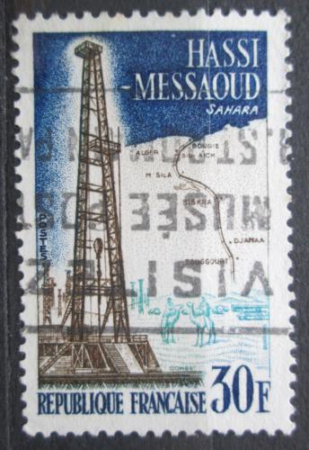 Poštová známka Francúzsko 1959 Tìžební vìž Mi# 1249