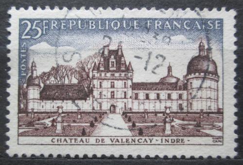 Poštová známka Francúzsko 1957 Zámek Valençay Mi# 1163