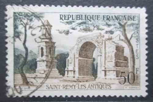 Poštová známka Francúzsko 1957 Vítìzný oblouk v St. Rémy Mi# 1165