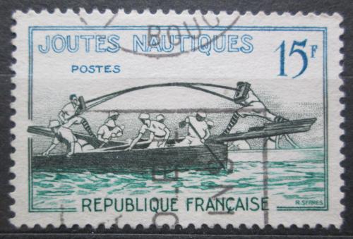 Poštová známka Francúzsko 1958 Vodní turnaj Mi# 1198