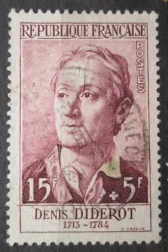 Poštová známka Francúzsko 1958 Denis Diderot, básník Mi# 1204