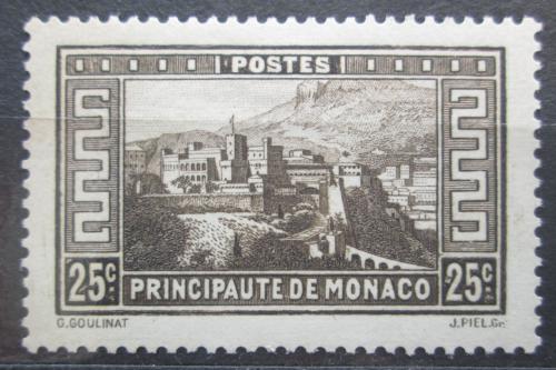 Poštová známka Monako 1933 Knížecí palác Mi# 122