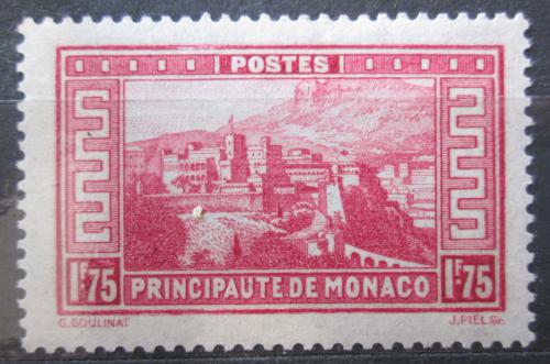 Poštová známka Monako 1937 Knížecí palác Mi# 130 Kat 50€