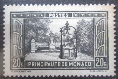 Poštová známka Monako 1933 Place F. J. Bosio RARITA Mi# 136 Kat 300€