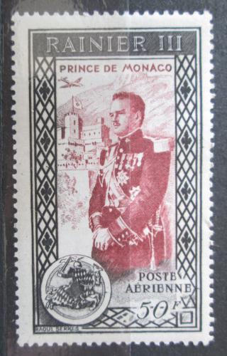 Poštová známka Monako 1950 Kníže Rainier III. Mi# 414 Kat 6€