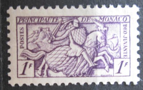 Poštová známka Monako 1951 Rytíø Mi# 443