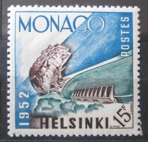 Poštová známka Monako 1952 LOH Helsinki, stadión Mi# 463