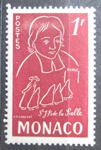 Poštová známka Monako 1954 Jean-Baptiste de la Salle Mi# 476