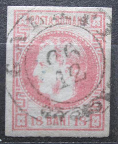 Poštová známka Rumunsko 1868 Kníže Karel I. Mi# 20 Kat 35€