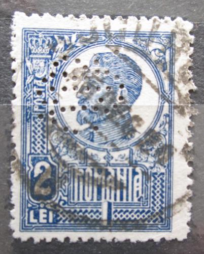 Poštová známka Rumunsko 1921 Krá¾ Karel I. Mi# 262