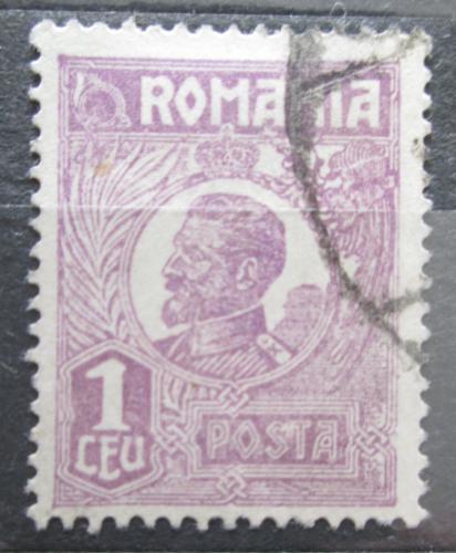 Poštová známka Rumunsko 1922 Krá¾ Karel I. Mi# 272